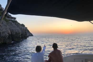 Fra Sorrento: Sorrentokystens solnedgangskrydstogt