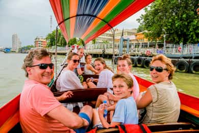 El pasado de Bangkok con sabor local: tour en bicicleta y barco