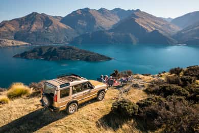 Wanaka: Mount Burke 4x4 Explorer i rejs wycieczkowy łodzią