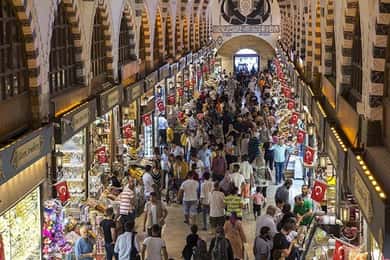 Estambul: Visita guiada de compras con degustación de café turco