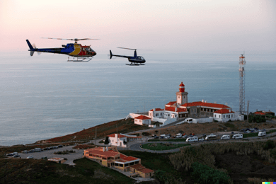 Lissabon: Helikoptertur over Cascais og Cabo da Roca