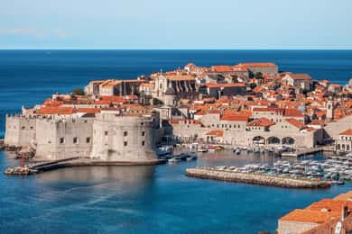 Depuis Split : Excursion privée guidée d'une journée à Dubrovnik et à la colline Srđ