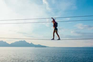 Bodø: Rampen Via Ferrata/Viking Wall, guided climbing