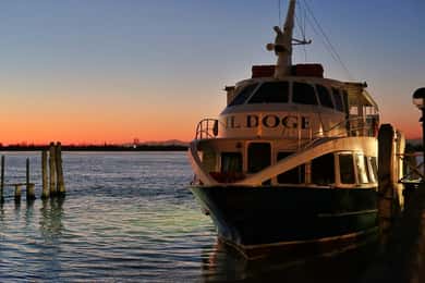 Punta Sabbioni: Venedig bei Nacht und Panoramakreuzfahrt bei Sonnenuntergang