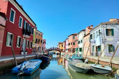 Venise : Murano & Burano Tour en bateau privé avec prise en charge à l'hôtel