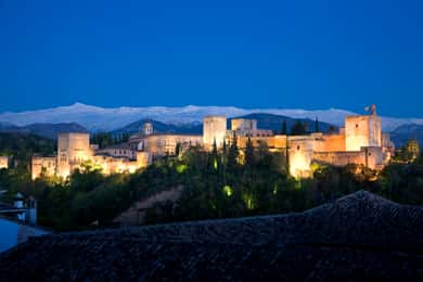 Visite guidée nocturne de l'Alhambra et des palais nasrides