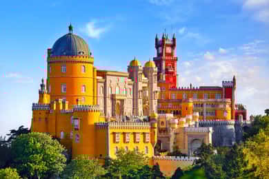 Au départ de Lisbonne : Sintra, palais de Pena, Regaleira et Cabo Roca