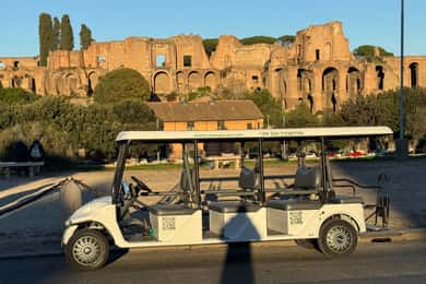 Rome en 3 heures avec visite privée en voiturette de golf et dégustation de mets