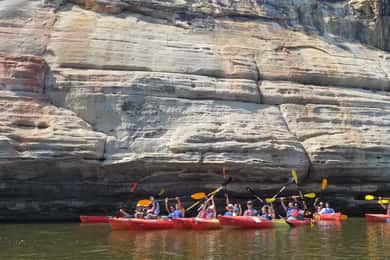 Parc d'État de Starved Rock : Visite guidée en kayak