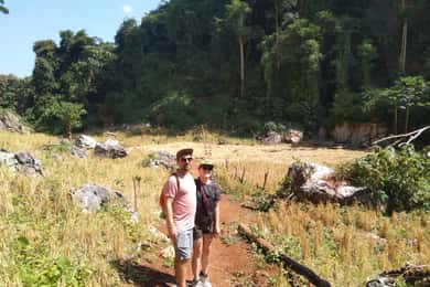 Luang Prabang Trekking LongLao to Kuang si falls full day