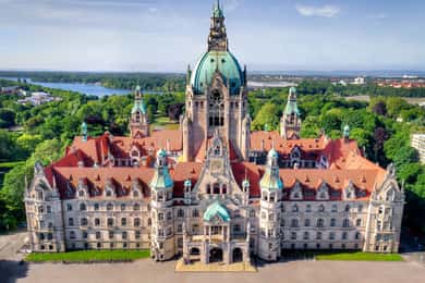 Hannover: Excursão a pé guiada exclusiva para a nova prefeitura