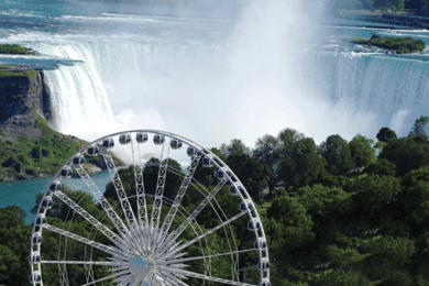 Niagarawatervallen, Canada: Avonturentheater & SkyWheel-combo