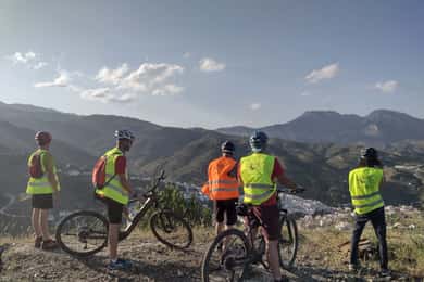 Elektro-Mountainbike im Nationalpark Sierra de las Nieves