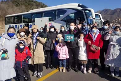 Da Pechino: trasferimento in autobus di ritorno alla Grande Muraglia di Badaling