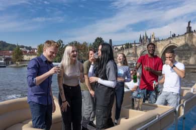 Praha: Ølbåttur
