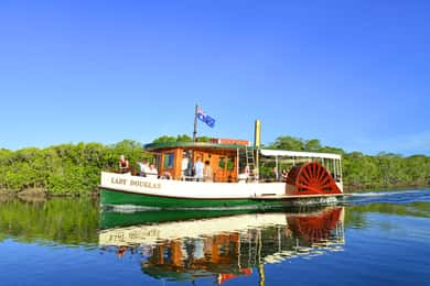 Port Douglas: Crucero por el río, avistamiento de cocodrilos, bebida/merienda