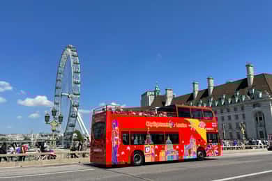 London City Sightseeing Hop-On Hop-Off-buss & bokbara tillägg