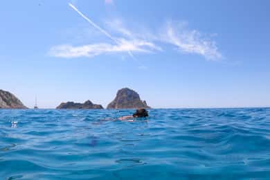 Ibiza: Es Vedrà Boat Tour with Swimming Stop