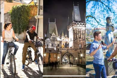 Praha: 3-timers el-sykkeltur om kommunismen og 2. verdenskrig