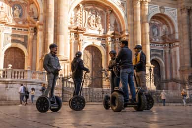 Byrundvisning i Malaga: 3-timers historisk Segway-eventyr
