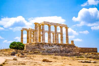 Au départ d'Athènes : excursion d'une demi-journée au temple de Poséidon et au cap Sounion