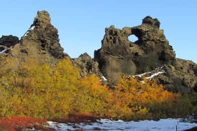 Desde Akureyri: Godafoss y el lago Myvatn