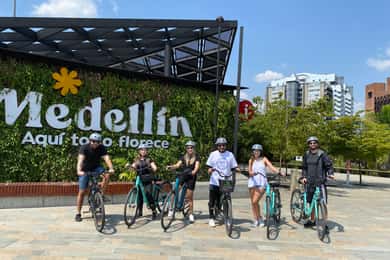 E-Bike City Tour Medellin с местным пивом и закусками