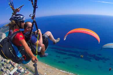 Side Şehrinden: Plaj Ziyaretli Alanya Tandem Yamaç Paraşütü