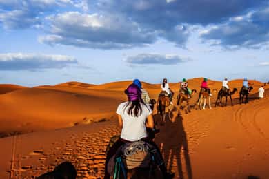 Fra Fez: 2-dages tur i Sahara-ørkenen med ophold i Merzouga-lejren