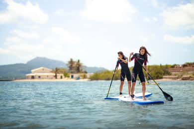 Menorca: Paddle Boarding Vermietung
