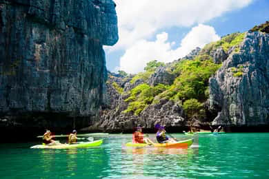 Ang Thong: Parque Marinho Excursão de 1 dia em caiaque e snorkeling