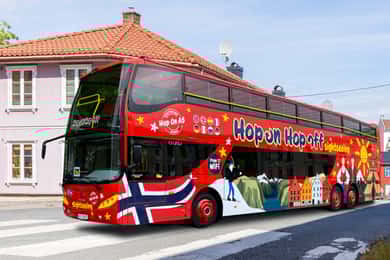 Haugesund: 1-Tages Hop-On Hop-Off Sightseeing Bus Ticket
