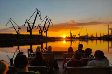 Gdańsk: Sunset Cruise on a Historic Polish Boat