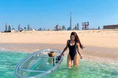 Dubai: Upplevelse av kajakpaddling med utsikt över Burj Khalifa