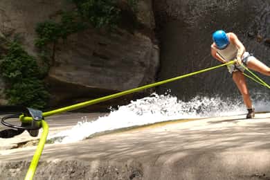 Adventure Cahorros, Monachil/ Climbing and abseiling Granada