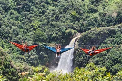 From Medellín: Dream Hammocks, Zipline, & Waterfall Day Trip