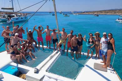 Naxos: Naxos Catamaran Sailing Cruise with Lunch and Drinks
