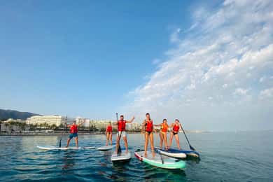 Passeio de Stand Up Paddleboarding na Baía de Marbella
