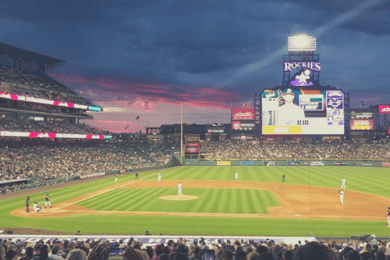 Denver: Colorado Rockies Baseball Game Ticket at Coors Field