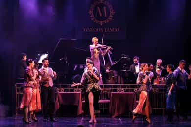 Buenos Aires: Tangó Show a Mansión Tangóban