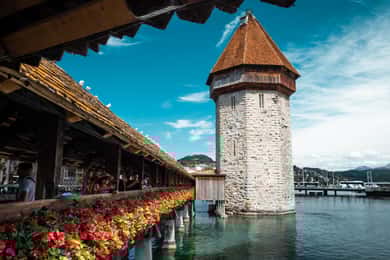 Lucerna: Paseo exprés con un lugareño en 60 minutos