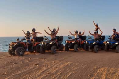Malia: Off-Road Quad Safari Evening Tour with Dinner