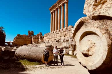 Baalbek- en Ksara-grotten met pick-up, gids, toegang en lunch