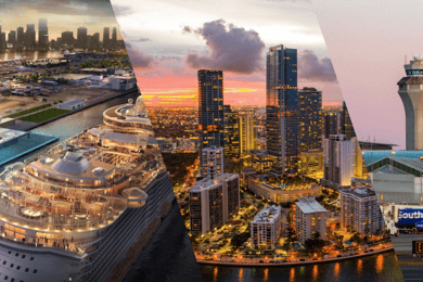 Miami: Visita guiada con traslado del Puerto de Cruceros al Aeropuerto