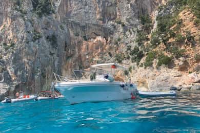 From Cala Gonone: Gulf of Orosei Speedboat Trip and Aperitif