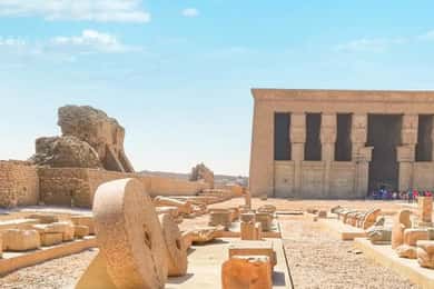 De Luxor: Excursão com tudo incluído ao Templo de Dendera e passeio de Felucca