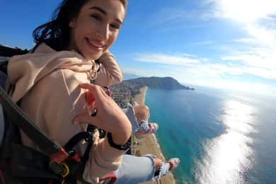 Alanya: Parapendio in tandem con servizio di prelievo in hotel