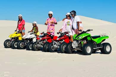 ケープタウン砂丘ATVクワッドバイクツアーと写真
