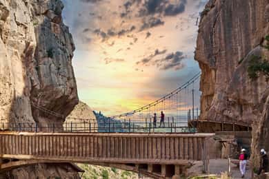 Vanuit Fuengirola: Dagtrip met gids over de Caminito del Rey