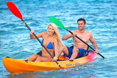 From Sidari, Corfu: Private Canoe Rental with Life Vest